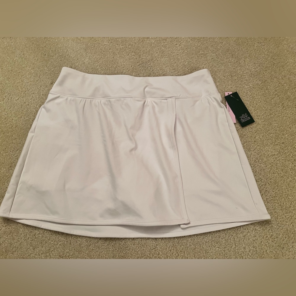 Wild Fable Women's White Mini Skort